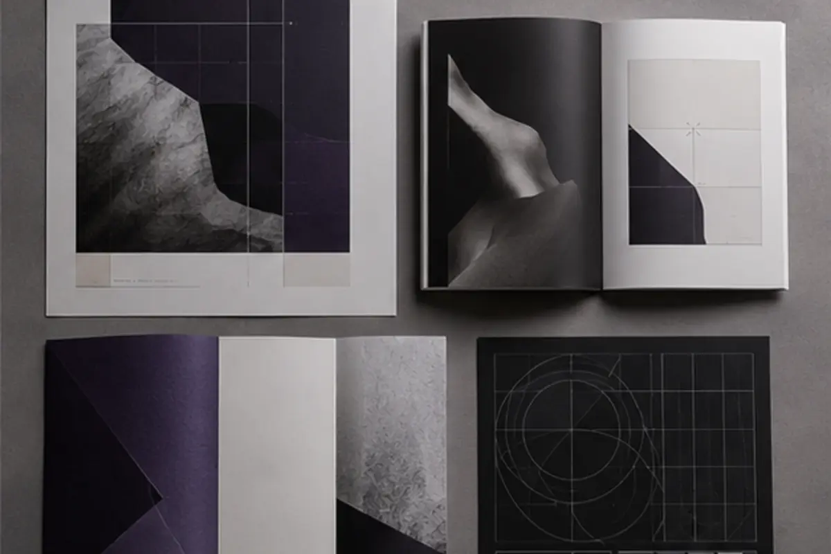Visuellt koncept som visar grafisk design